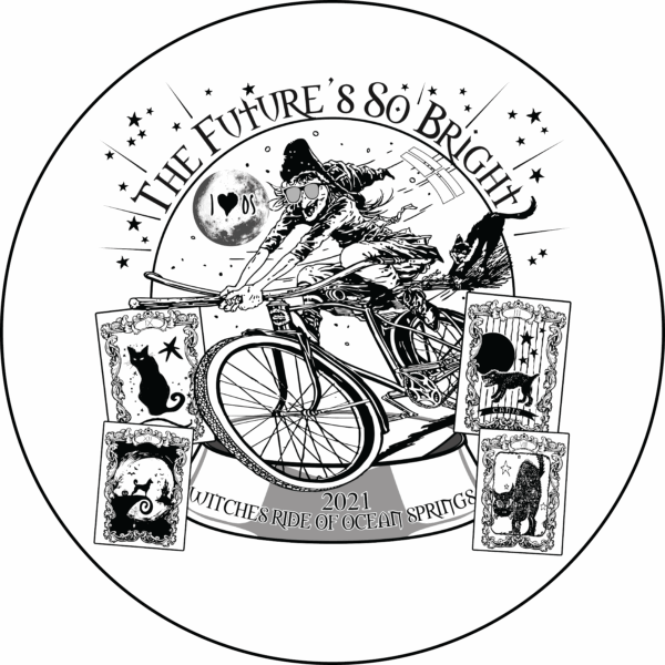 Witches Ride Sticker - Image 5