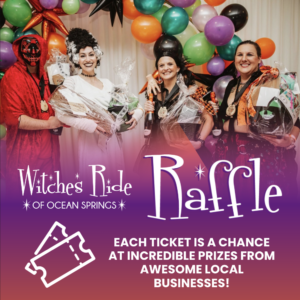 2026 Witches Ride Raffle Ticket